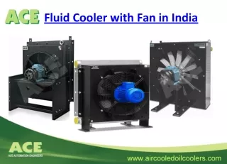 fluid cooler with fan in india