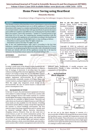 international journal of trend in scientific