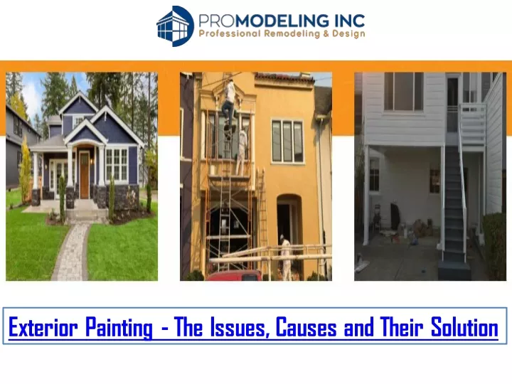 exterior painting the issues causes and their
