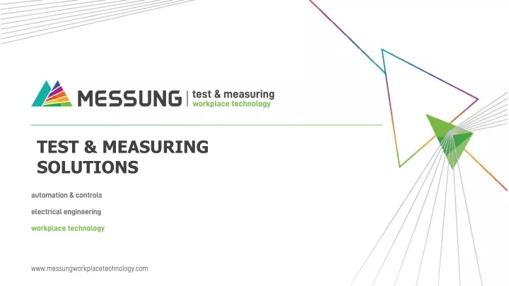 test measuring solutions