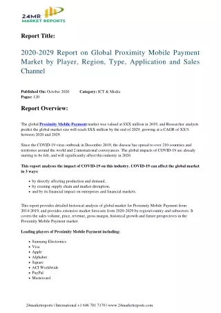 report title