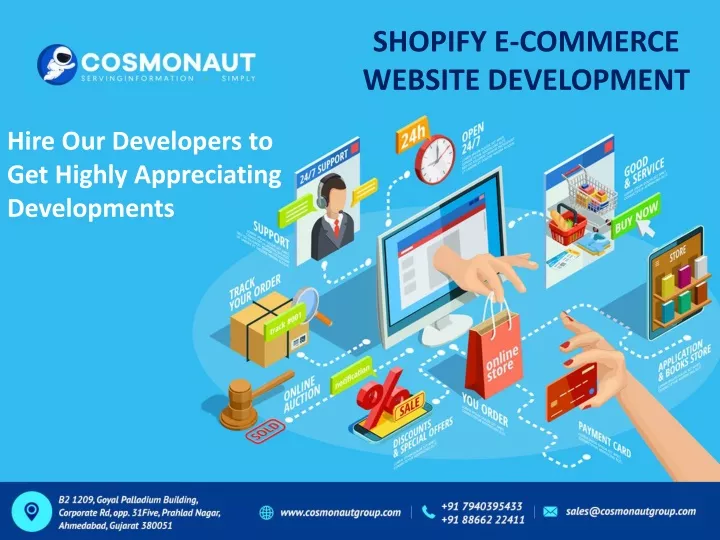 shopify e commerce website development