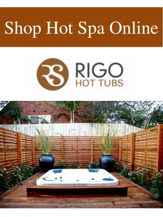 shop hot spa online