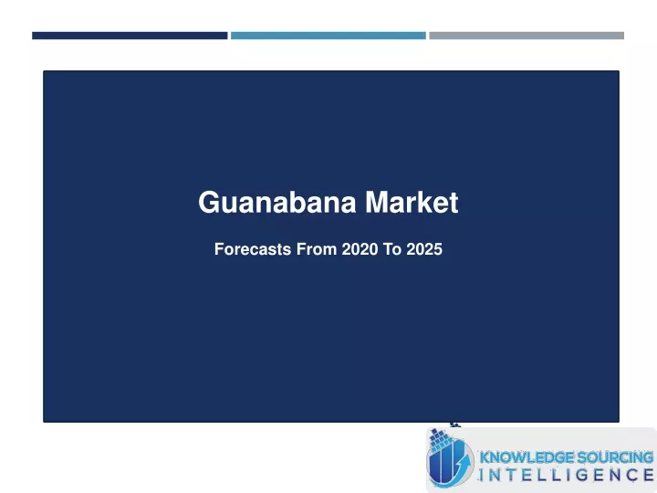 guanabana market forecasts from 2020 to 2025