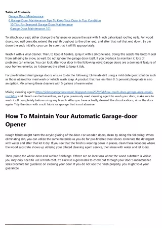 The Surprising Green Benefits Of Routine Garage Door