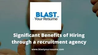 Best Job Recruiter | BLASTYourResume