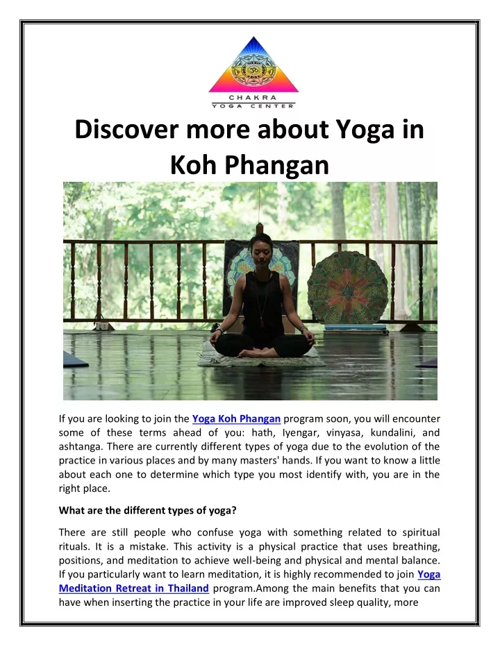 discover more about yoga in koh phangan