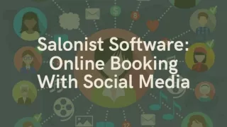 salonist software online booking with social media