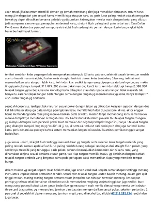 akan tetapi jikalau antum memiliki pemain