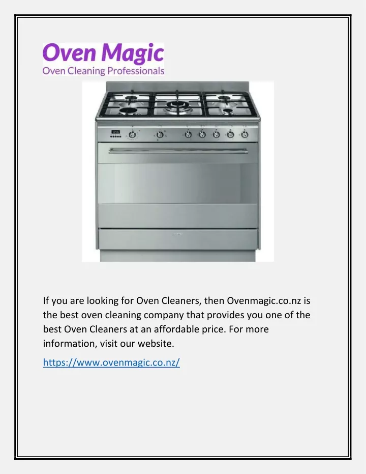 if you are looking for oven cleaners then