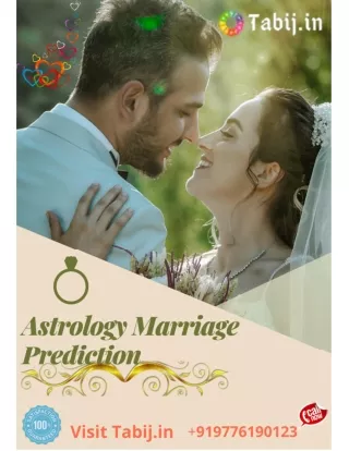 Astrology Marriage Prediction: Perceive the best Suitable option For Marriage Prediction
