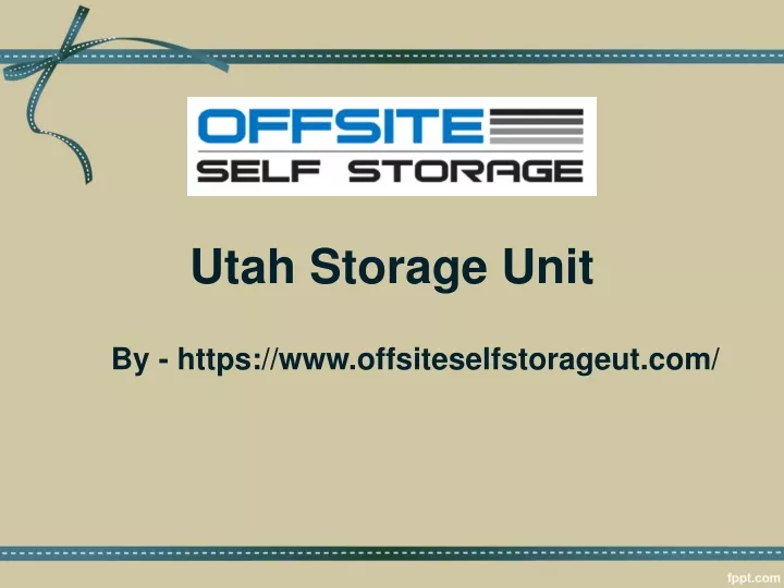 utah storage unit
