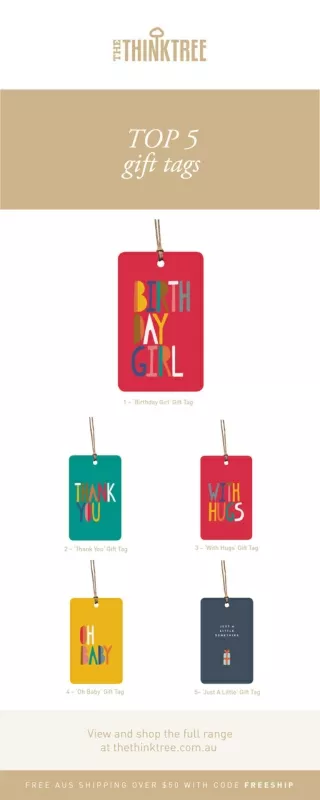 Top 5 Gift Tags You Should Buy
