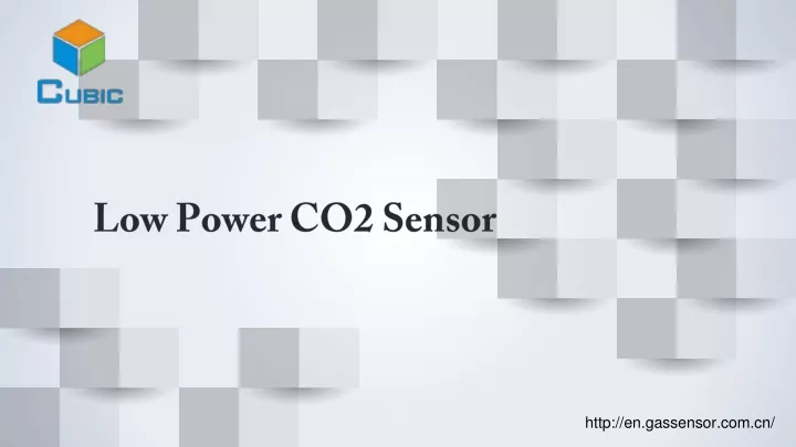 low power co2 sensor