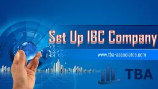 Set Up IBC Company