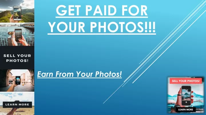 get paid for your photos