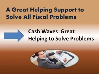 Get Payday loans with bad credit CashWaves @www.CashWaves.ca