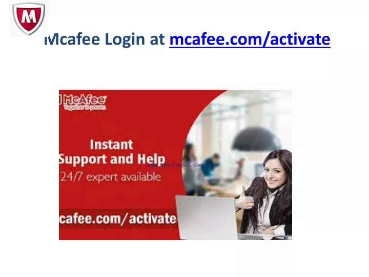 mcafee login at mcafee com activate