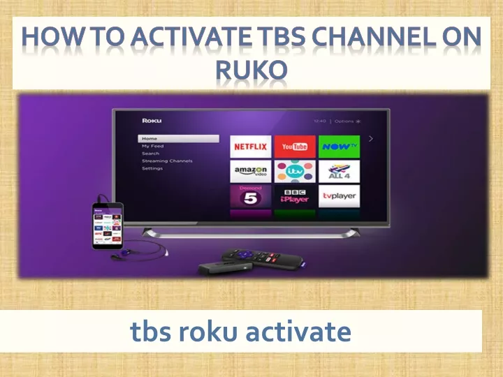 how to activate tbs channel on ruko