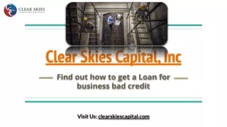 clear skies capital inc