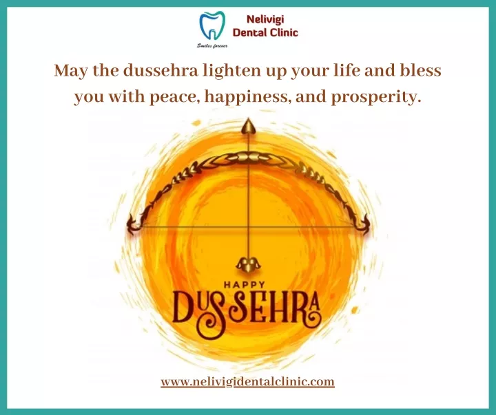 may the dussehra lighten up your life and bless