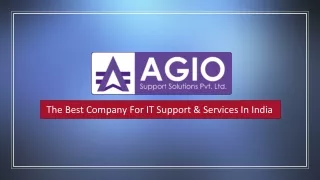 the best company for it support services in india