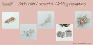 Bridal Crystal Hair Accessories- Wedding Headpieces