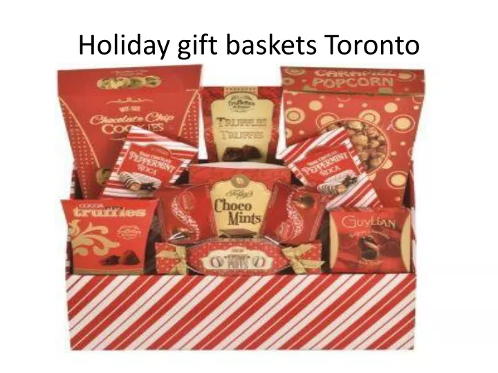 holiday gift baskets toronto