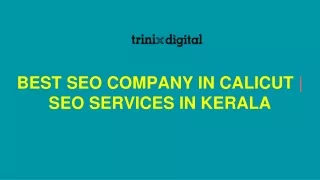 Best SEO company in Calicut - SEO services in Kerala