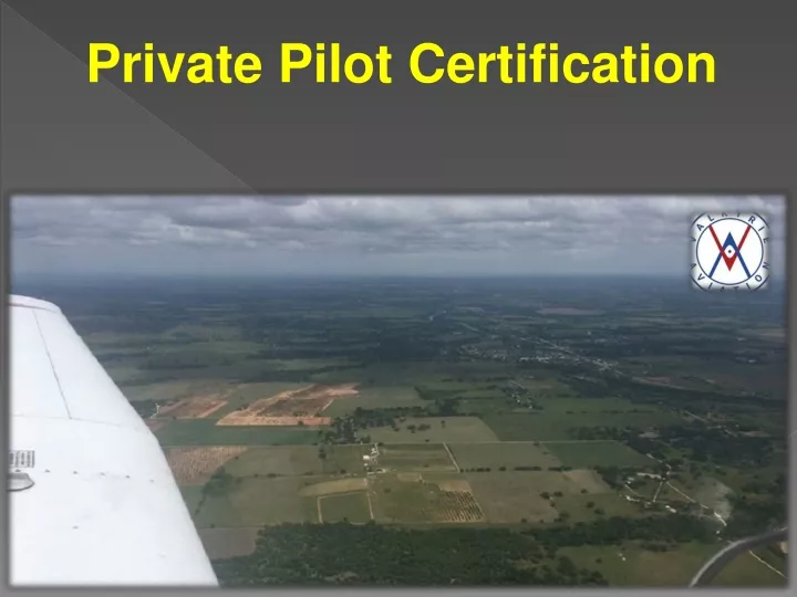 private pilot certification