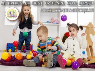 Activities of Best Daycare New Jersey