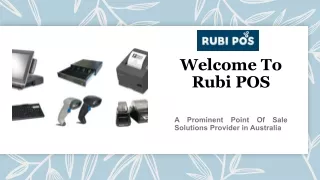 Rubi POS- Your Answer To All Your POS Related Needs