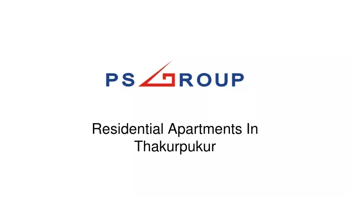 residential apartments in thakurpukur