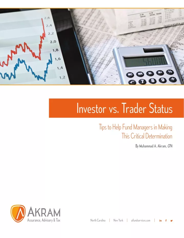 investor vs trader status