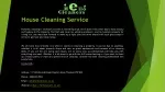 House Cleaning Service - slide 1