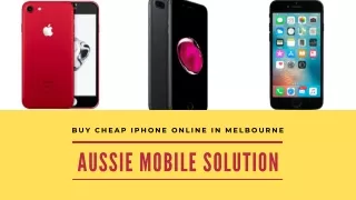 Buy Cheap Iphone Online In Melbourne