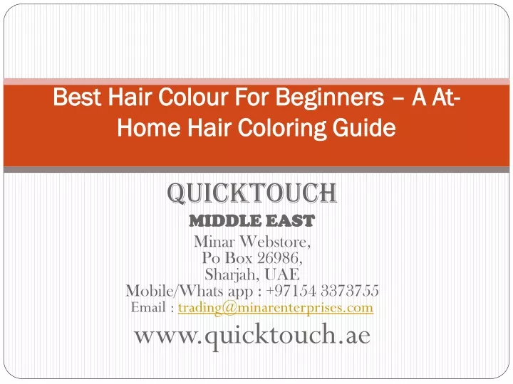 best hair colour for beginners a at home hair coloring guide
