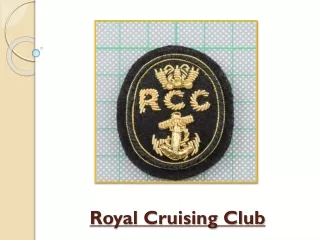 Royal Cruising Club – What To Consider While Buying The Official Cap
