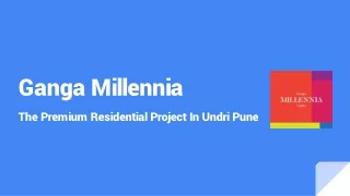 1BHK And 2BHK Residential Project In Undri Pune | By Ganga Millennia