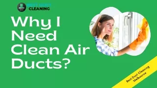 Air Duct Cleaning Services Melbourne | Do You Really Need It?