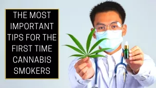 The Most Important Tips For The First Time Cannabis Smokers