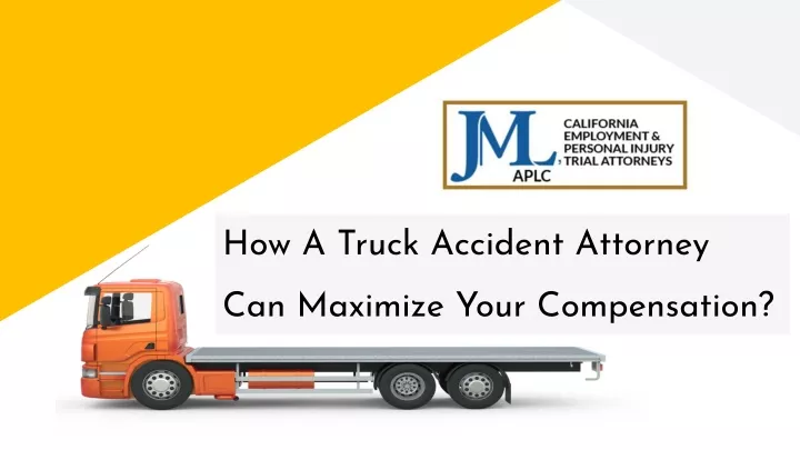 how a truck accident attorney