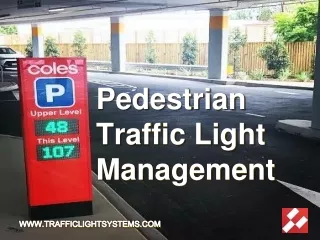Pedestrian Traffic Light Management - Traffic and Parking Systems