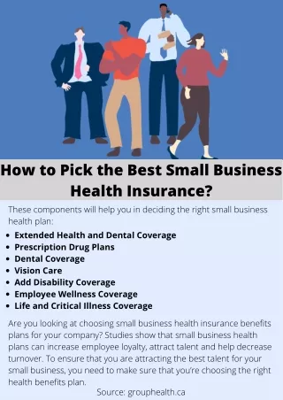 How to Pick the Best Small Business Health Insurance ?