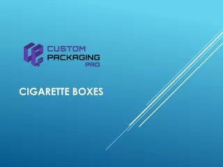 cigarette boxes