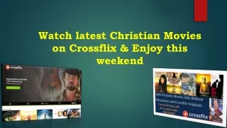 Collection of Christian Movies, Documentaries & videos at one Place