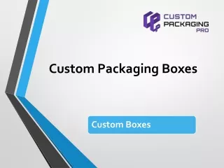 custom packaging boxes