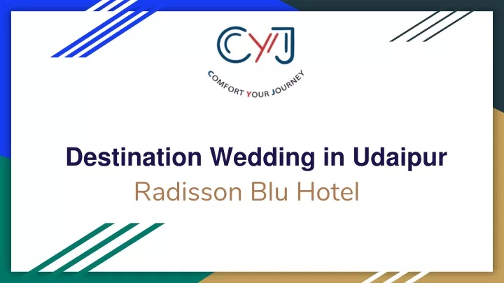 destination wedding in udaipur radisson blu hotel