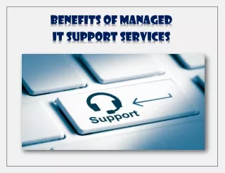 PDF: Benefits Of Managed IT Support Services