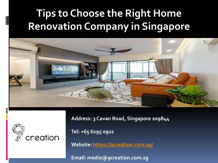 tips to choose the right home renovation company